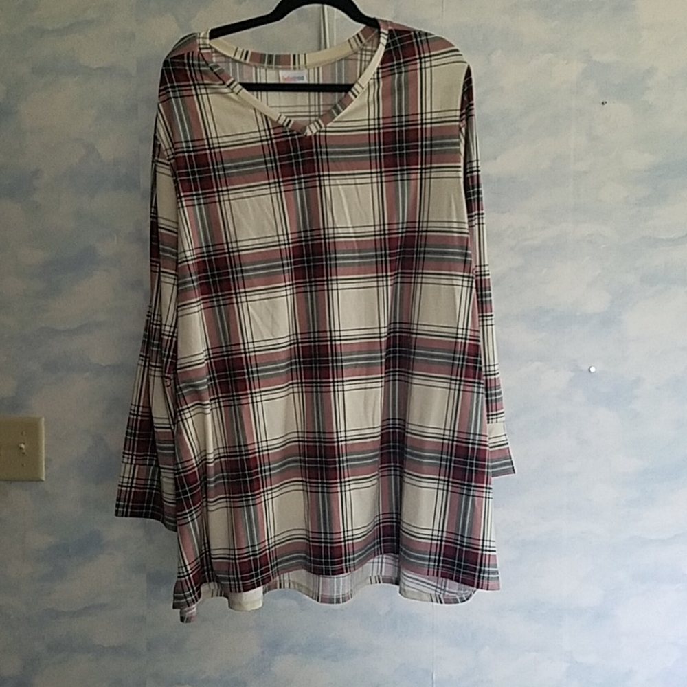 Long sleeve vee neck